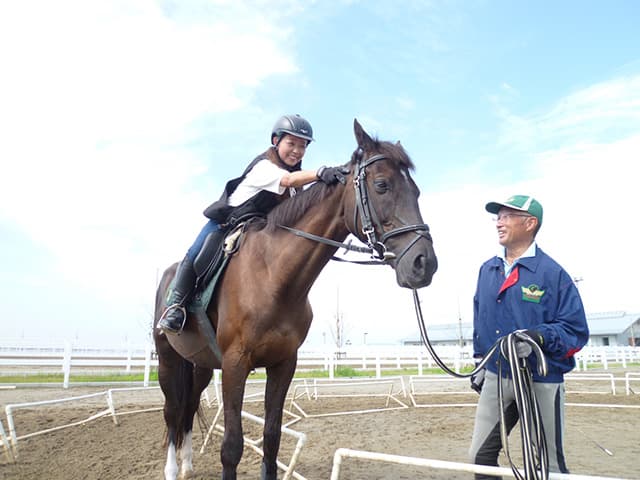 海岸公園馬術場 体験乗馬チケット